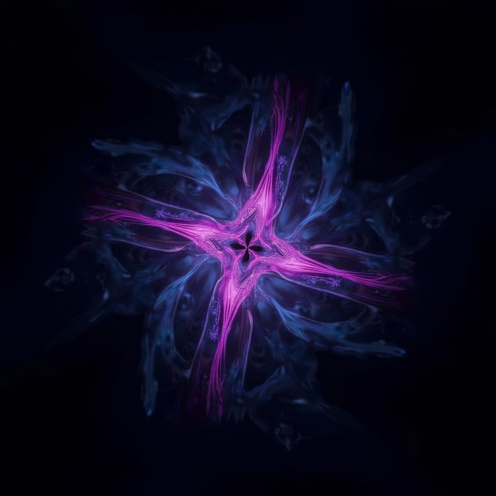Coral Kaleidoscope - Abstract AI stock