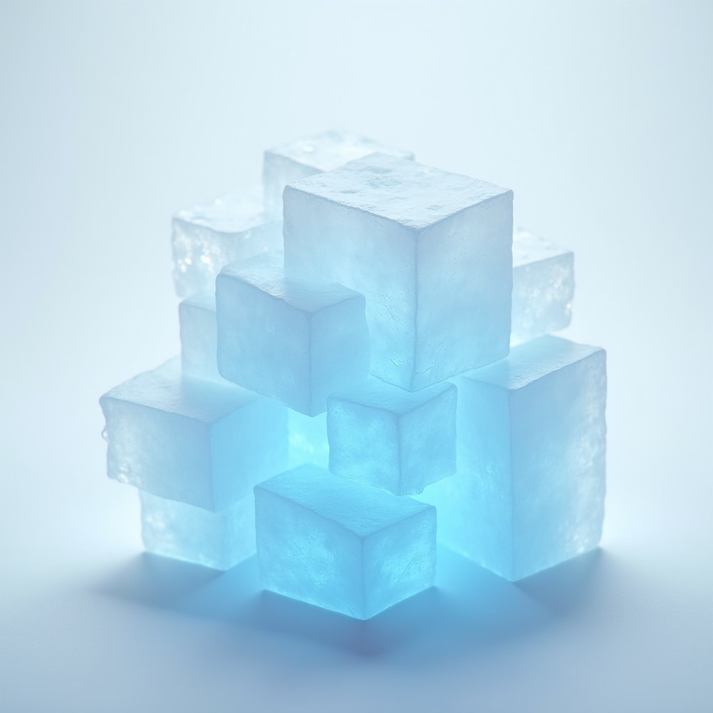 Salt Crystal Genesis - Abstract AI stock