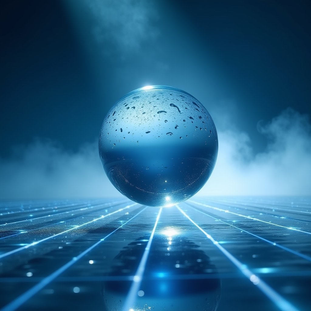 Mercury's Infinite Morphing - Abstract AI stock