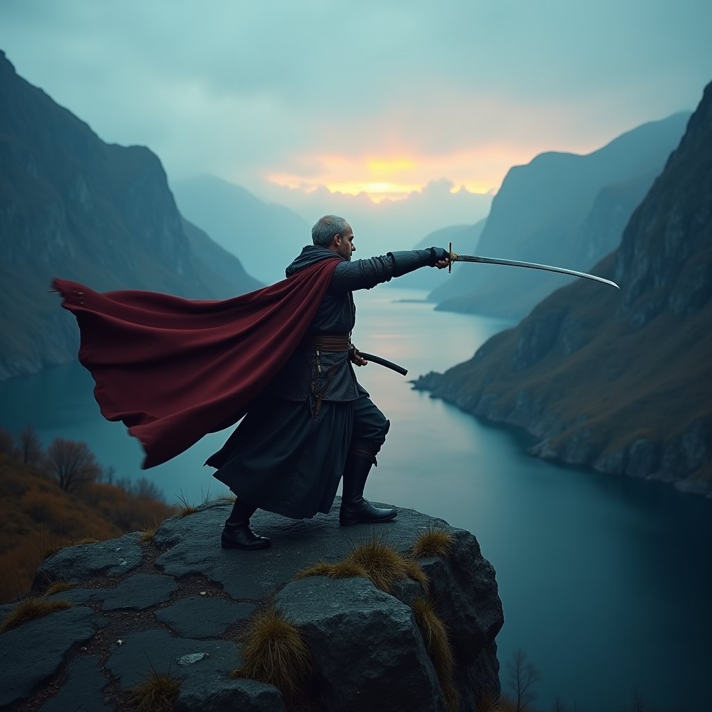 Blade of the Fjord - Action & Stunts AI stock
