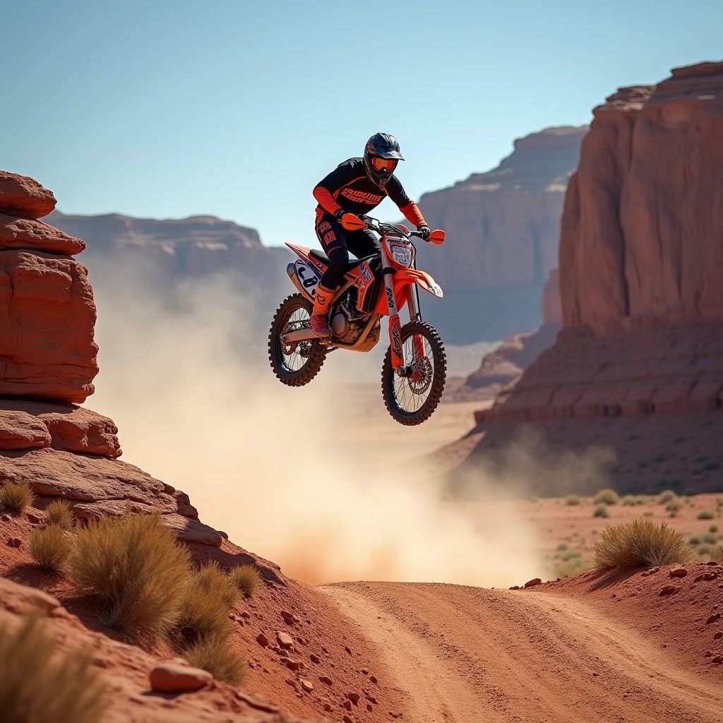 Canyon Leap - Action & Stunts AI stock