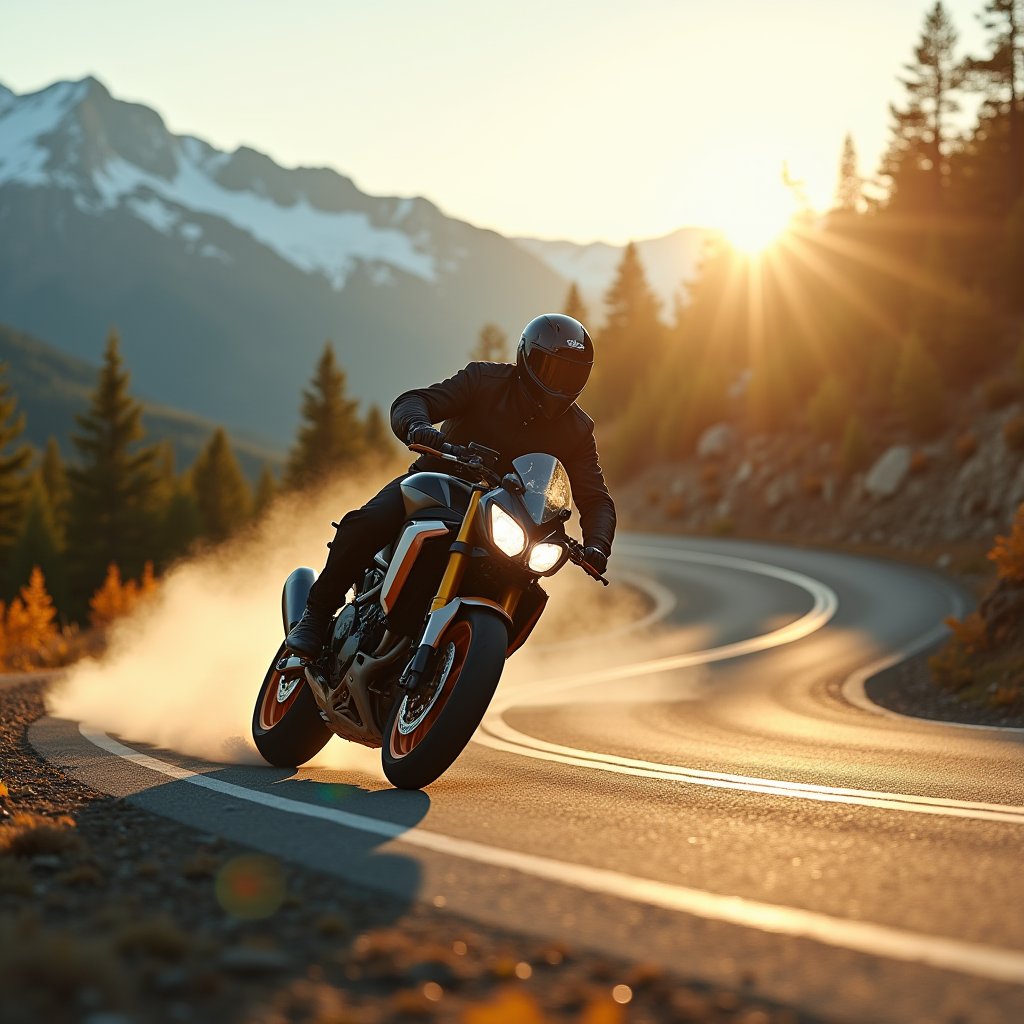 Alpine Velocity Chase - Action & Stunts AI stock