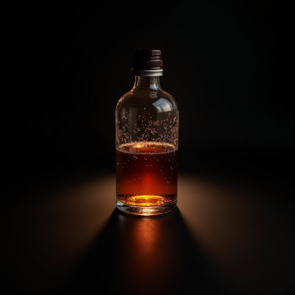 Liquid Gold in Darkness - Advertising AI stock
