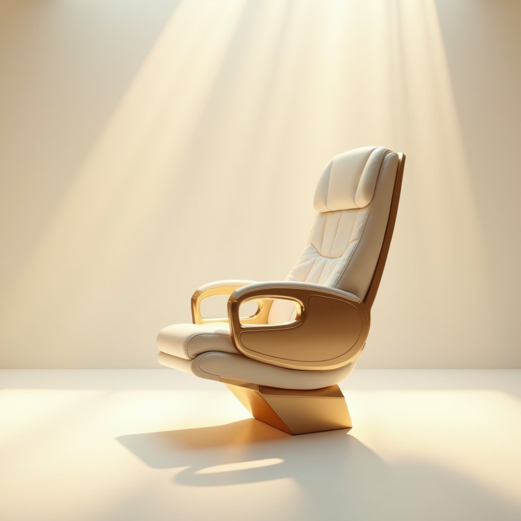 Champagne Suite in White - Advertising AI stock