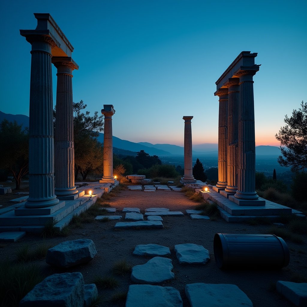 Echoes of Olympian Zeus - Ancient Civilizations AI stock