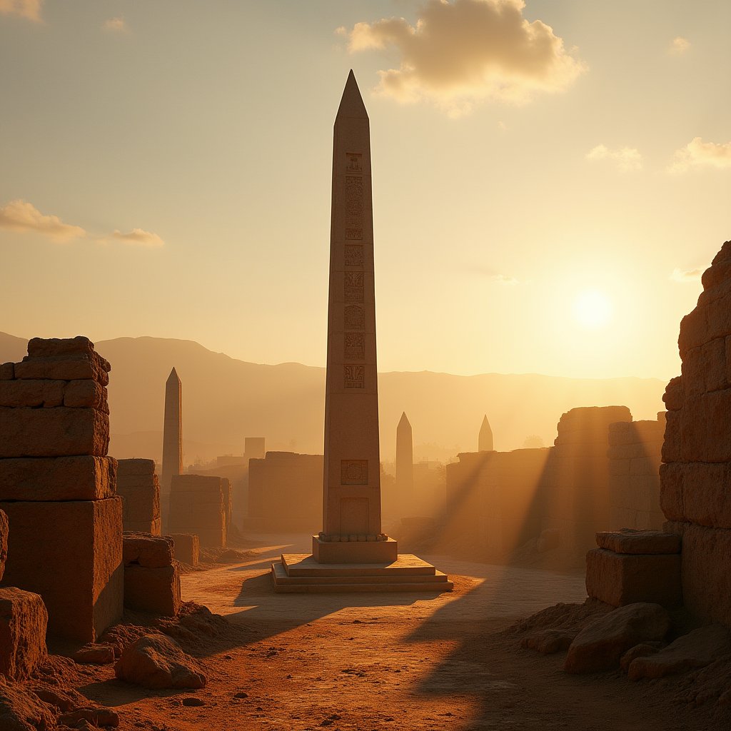 Aksum's Eternal Sentinel - Ancient Civilizations AI stock
