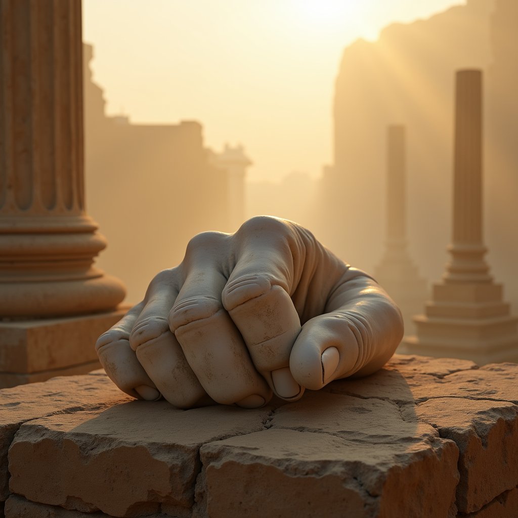 Fractured Finger of Antiquity - Ancient Civilizations AI stock