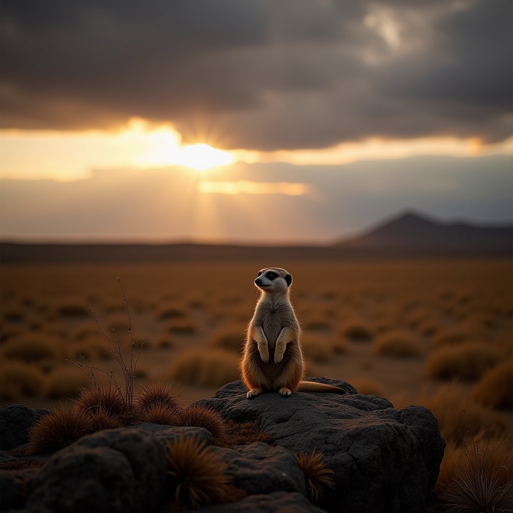 Sentinel of the Steppe - Animal AI stock
