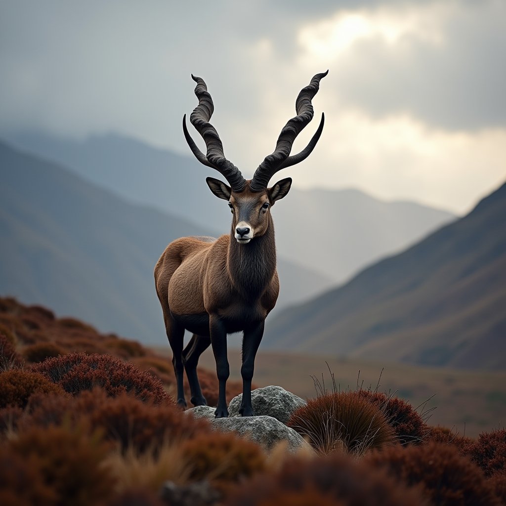 Alpine Sentinel of the Moor - Animal AI stock