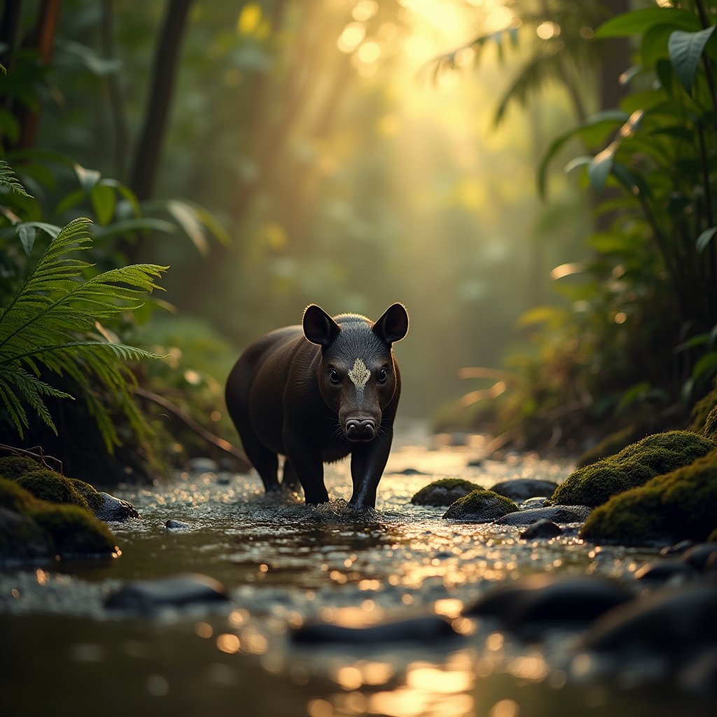 Jungle Wanderer - Animal AI stock