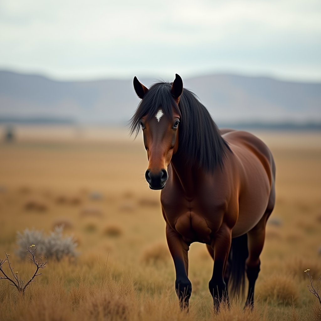 Prairie Stallion's Quiet Majesty - Animal AI stock