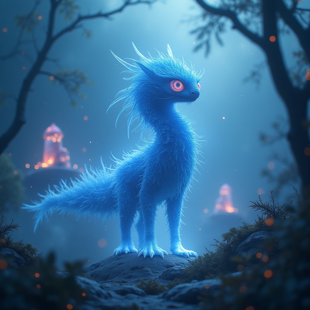 Spirit Galaxy Awakens - Animation AI stock