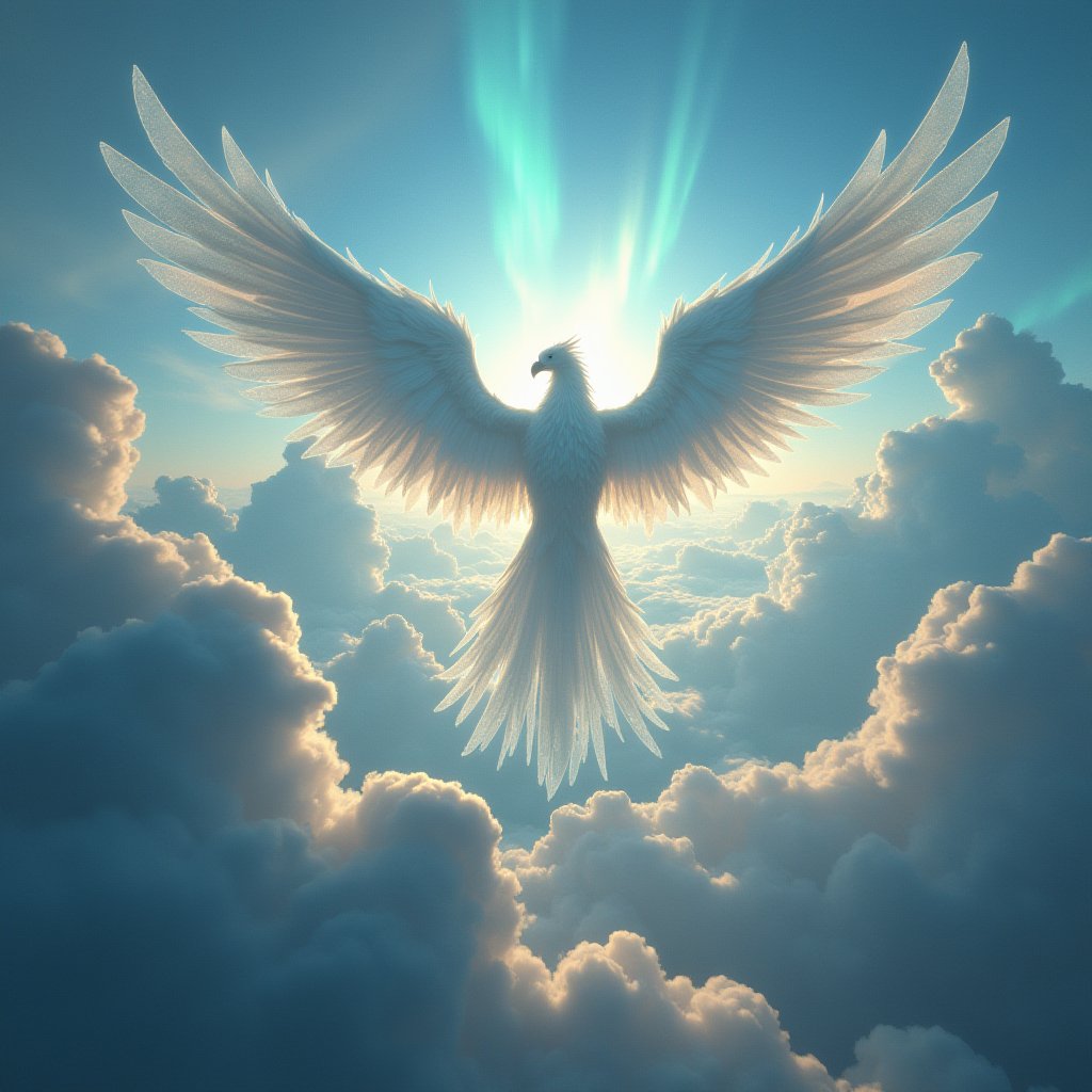 Griffin's Ethereal Kingdom - Animation AI stock
