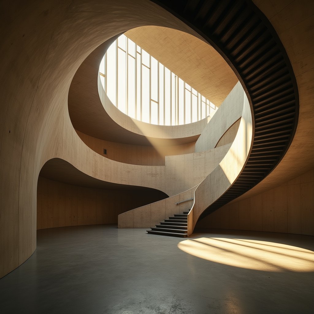 Fluid Concrete Light - Architecture & Interior AI stock