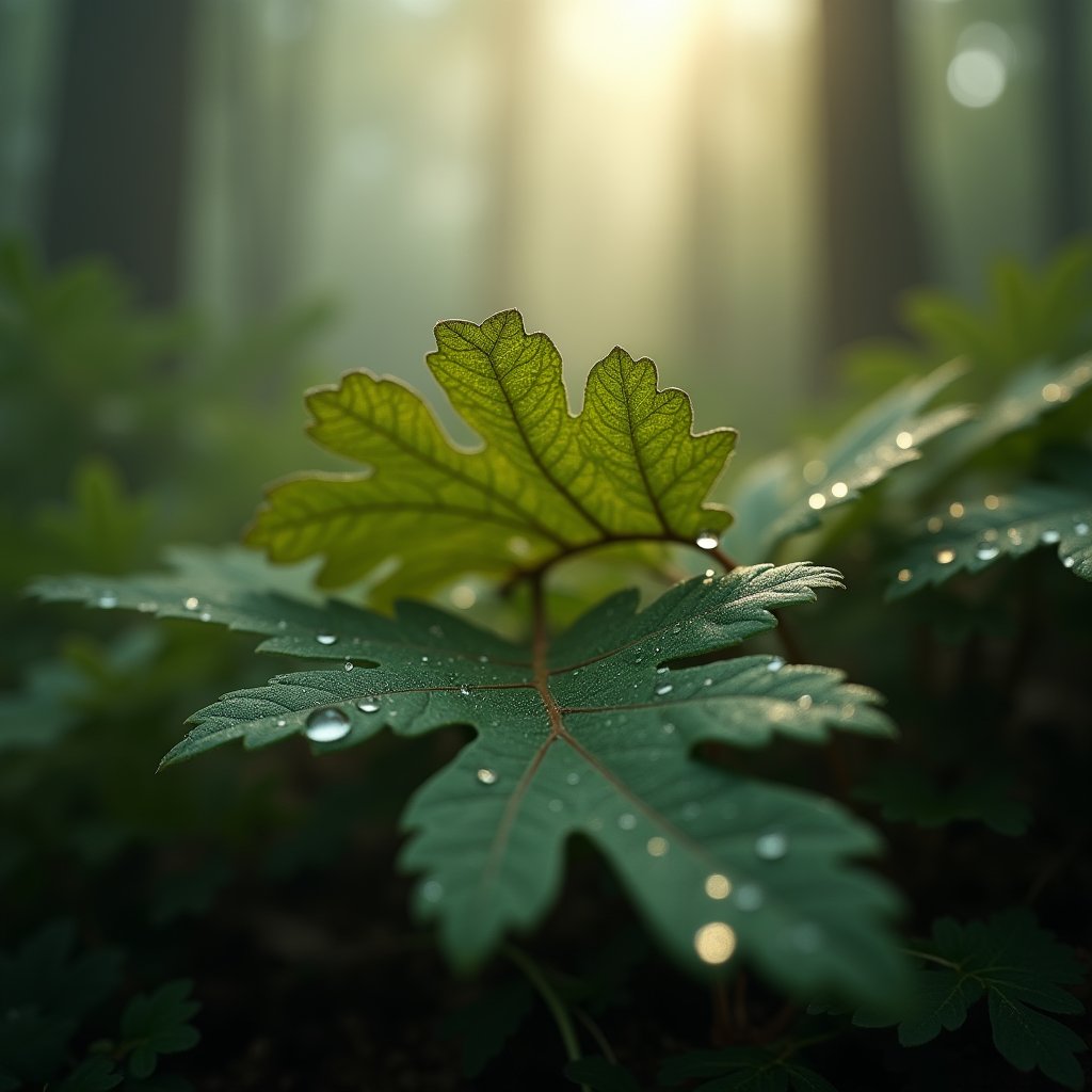 Rain's Gentle Embrace - ASMR AI stock