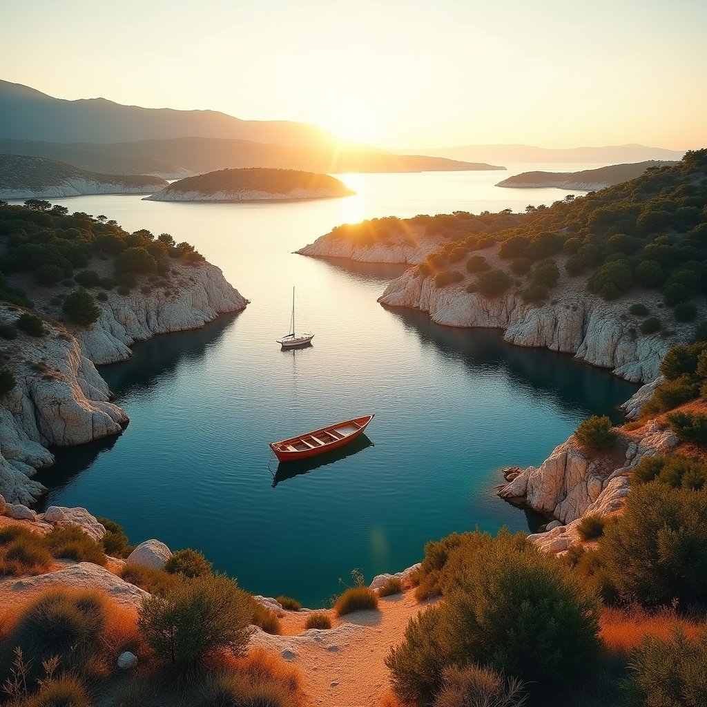 Kornati's Timeless Embrace - Balkans AI stock