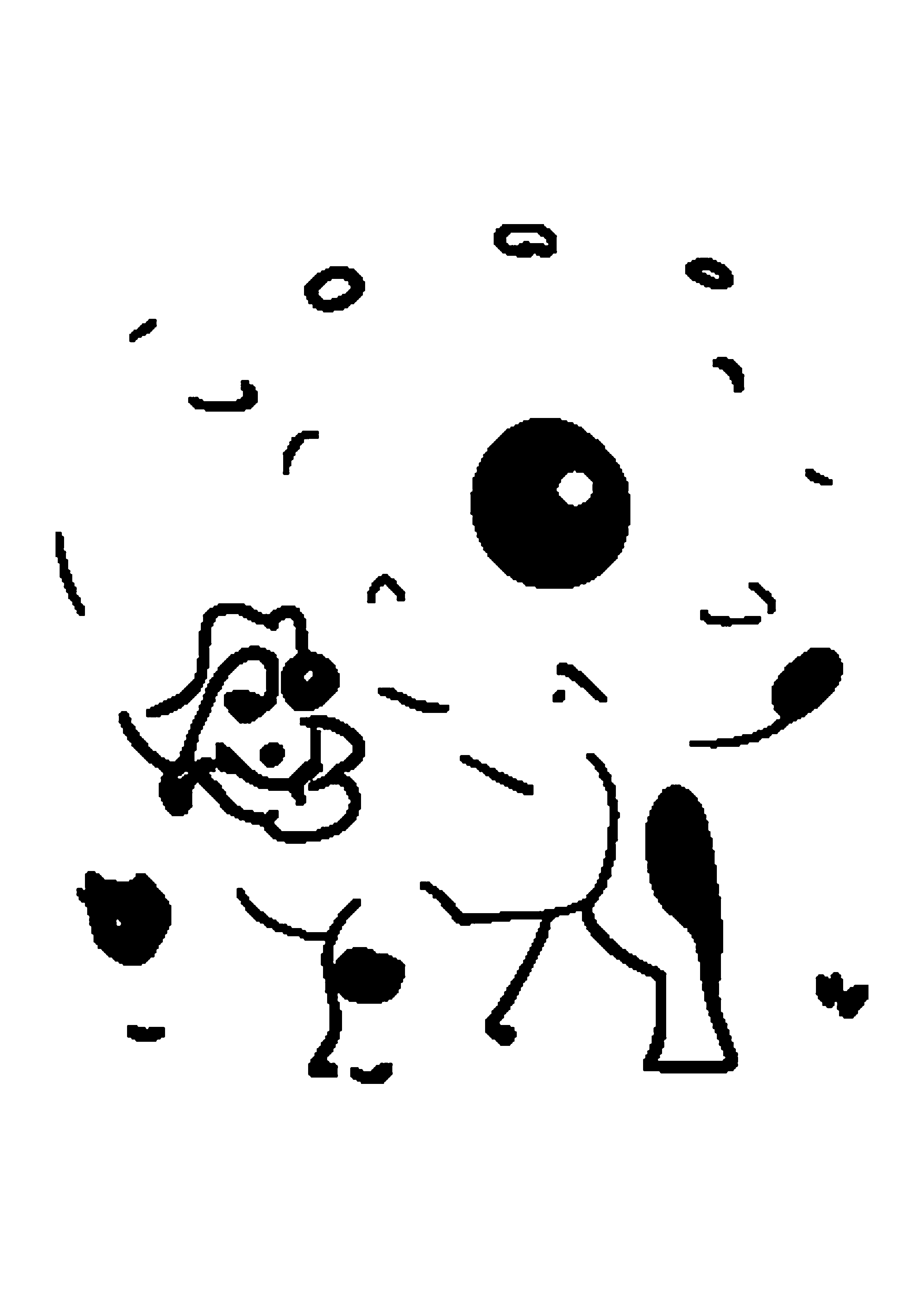 Coloring Page — Cow With Flower - Coloring Pages AI stock