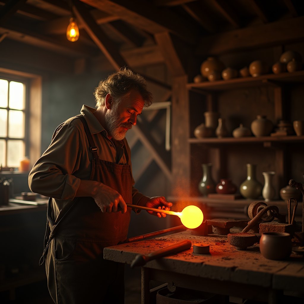 The Artisan's Glow - Crafts AI stock