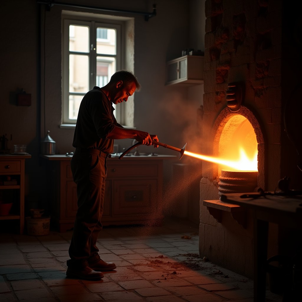 Molten Artistry of Venice - Crafts AI stock
