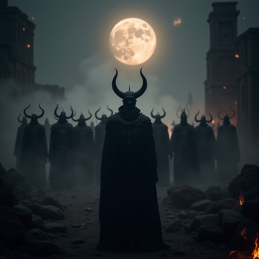 Shadow General's Spectral Legion - Dark Fantasy AI stock