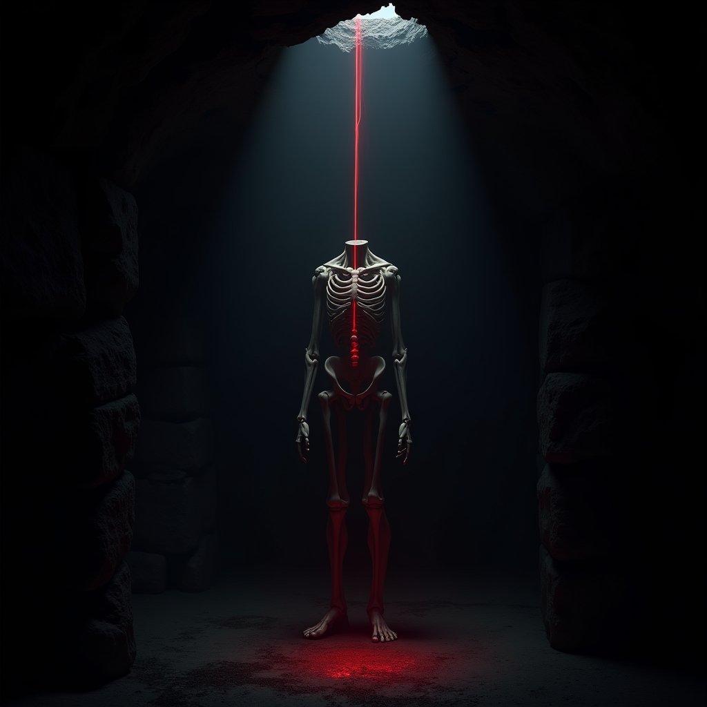Vein Beneath the Blood Moon - Dark Fantasy AI stock