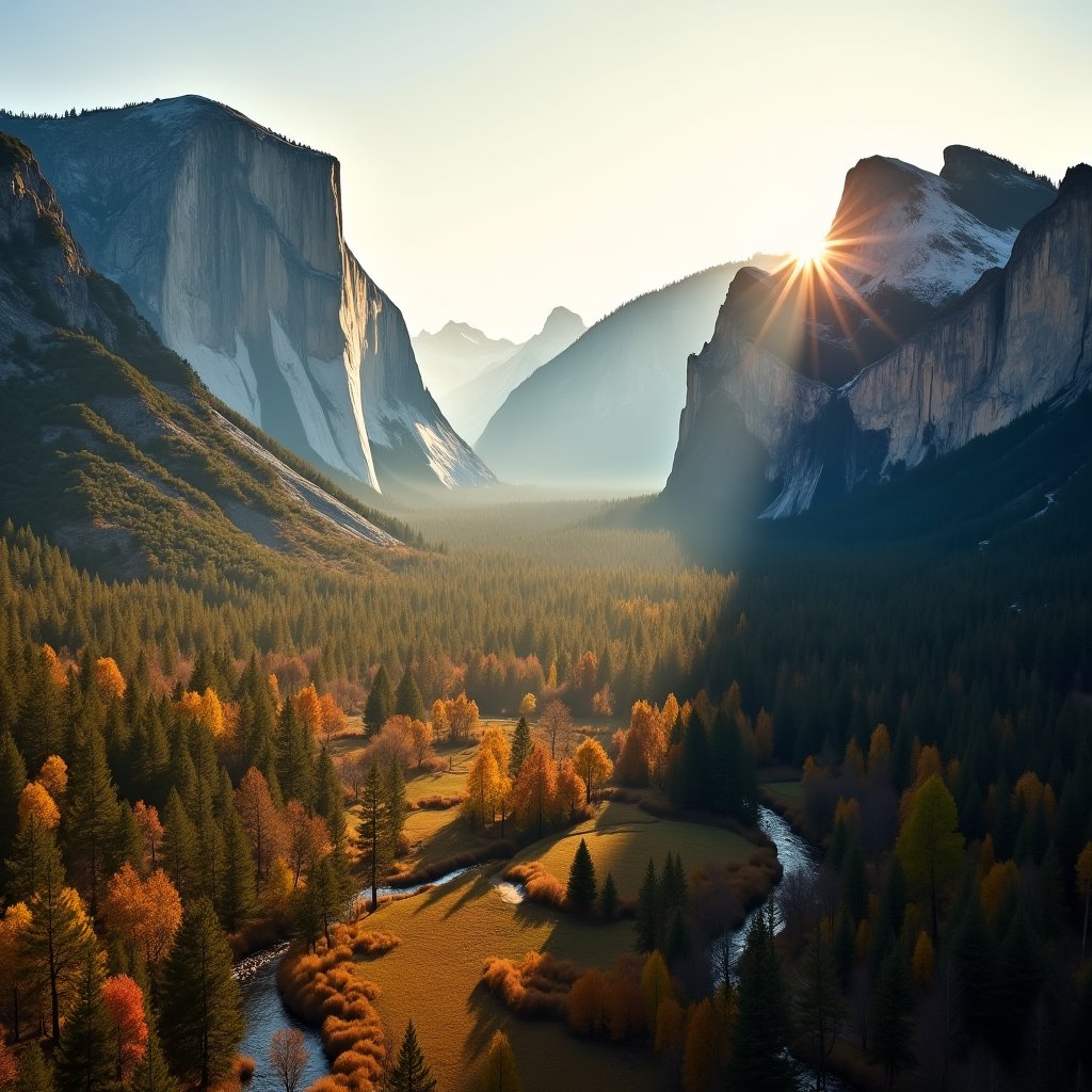 Yosemite Golden Majesty - Drone & Aerial AI stock