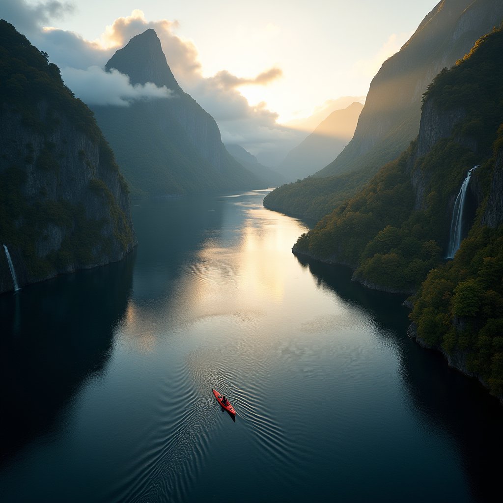 Milford Sound Solitude - Drone & Aerial AI stock