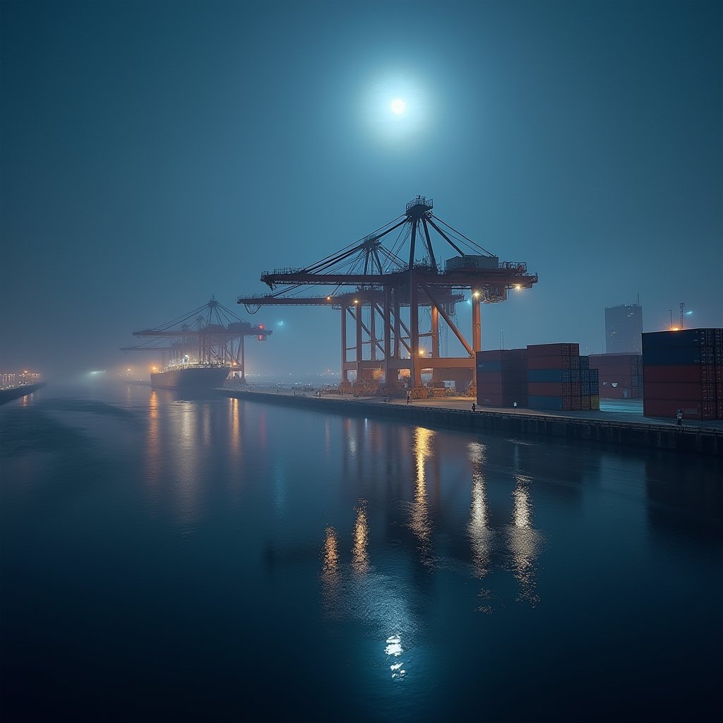 Steel Giants in Moonlight - Economy AI stock