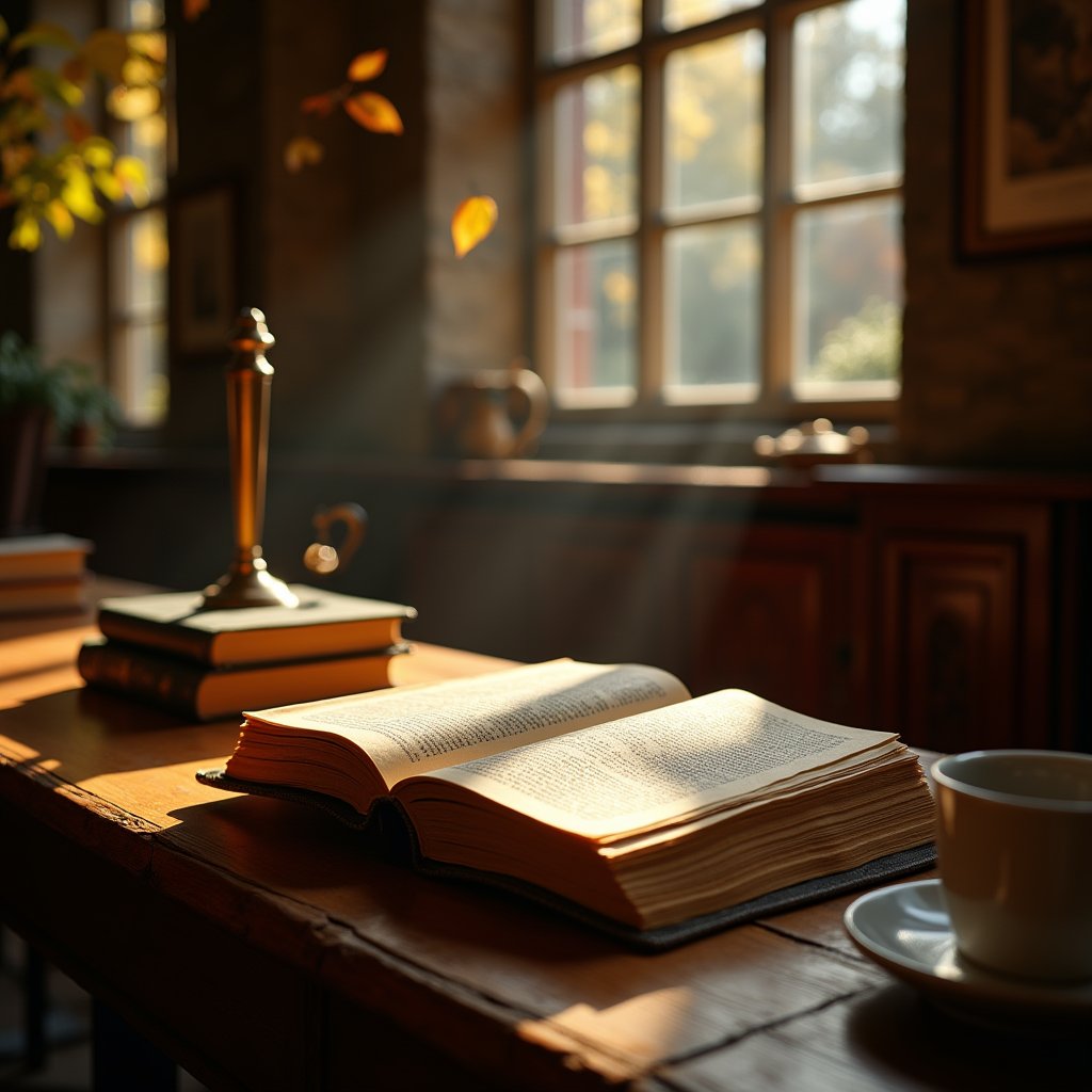 Pages of Autumn Light - Education AI stock