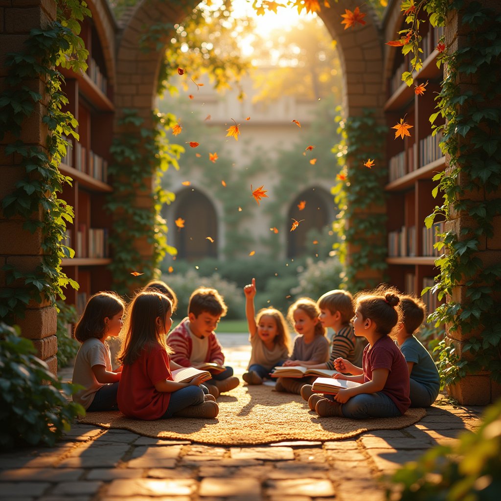 Whispers of the Outdoor Library - Education AI stock