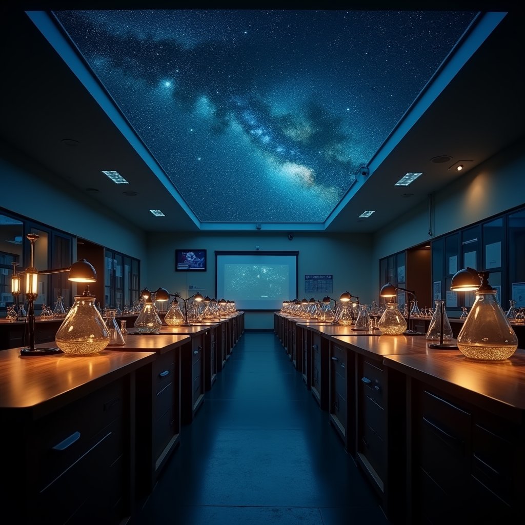 Starlight Above the Lab Bench - Education AI stock