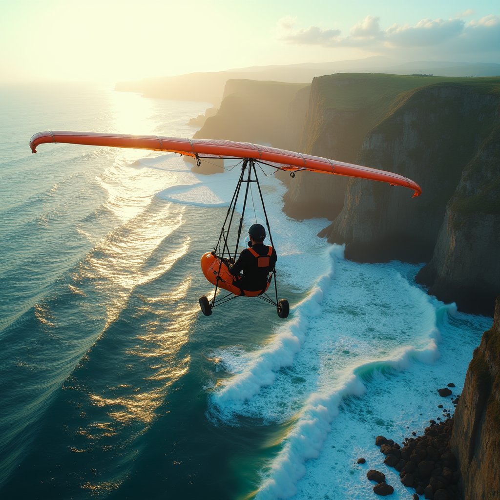 Ocean's Edge Ascent - Extreme Sports AI stock