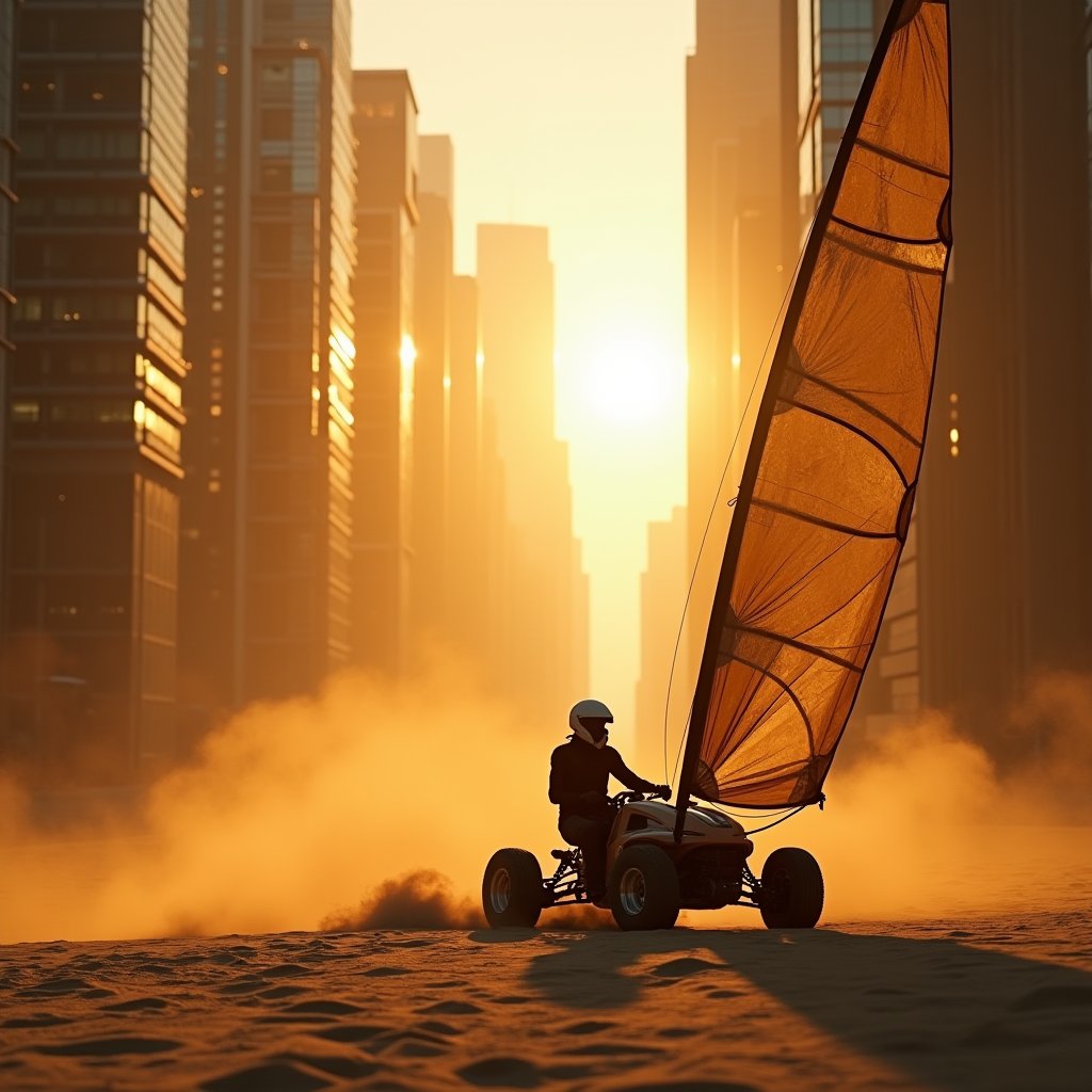 Urban Sand Sailor - Extreme Sports AI stock