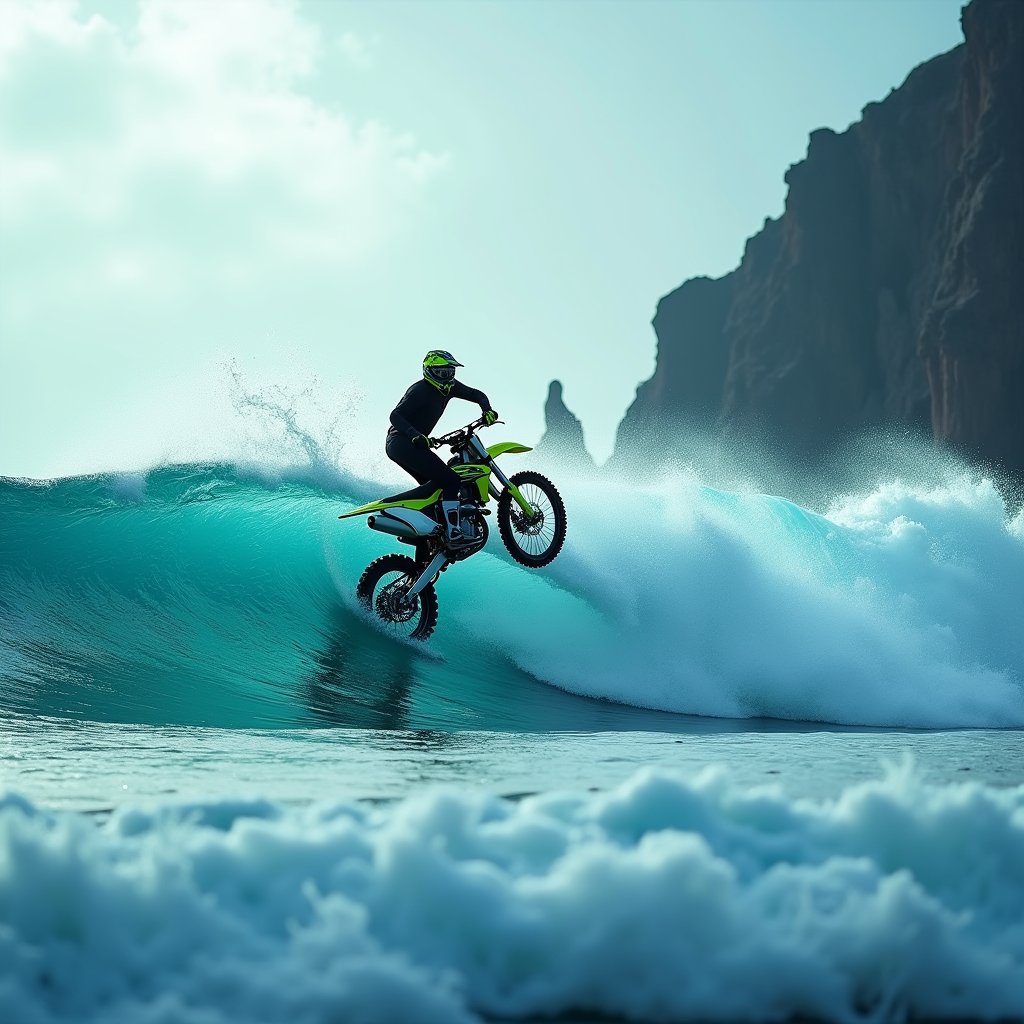 Whip Above Turquoise Fury - Extreme Sports AI stock