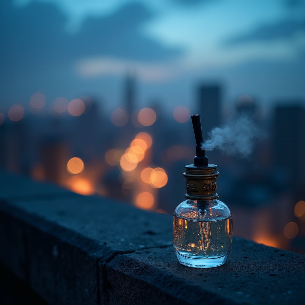Brass Mist at Blue Hour