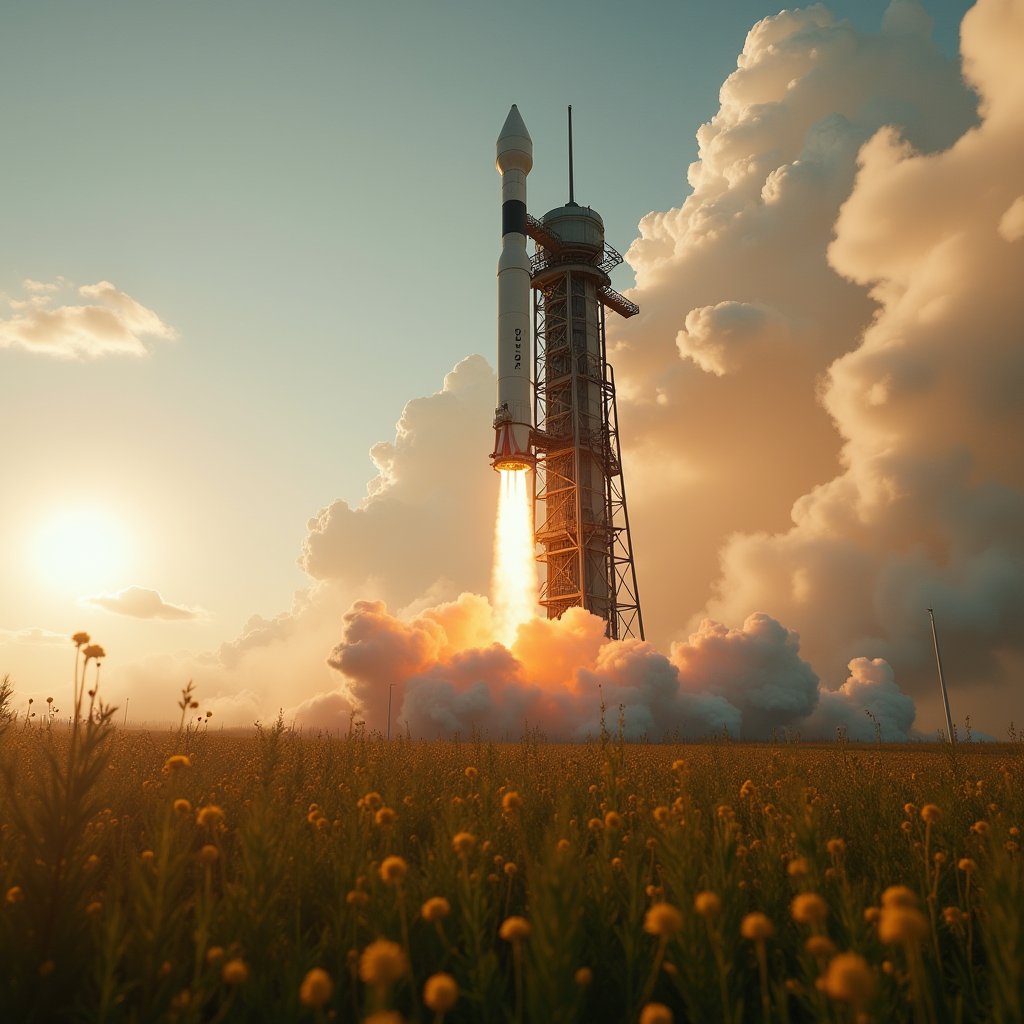 Ignition at Golden Hour - Fire & Explosions AI stock