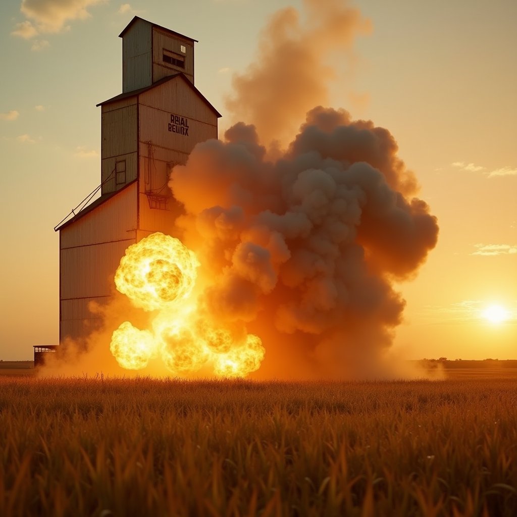 Prairie Colossus Falls - Fire & Explosions AI stock