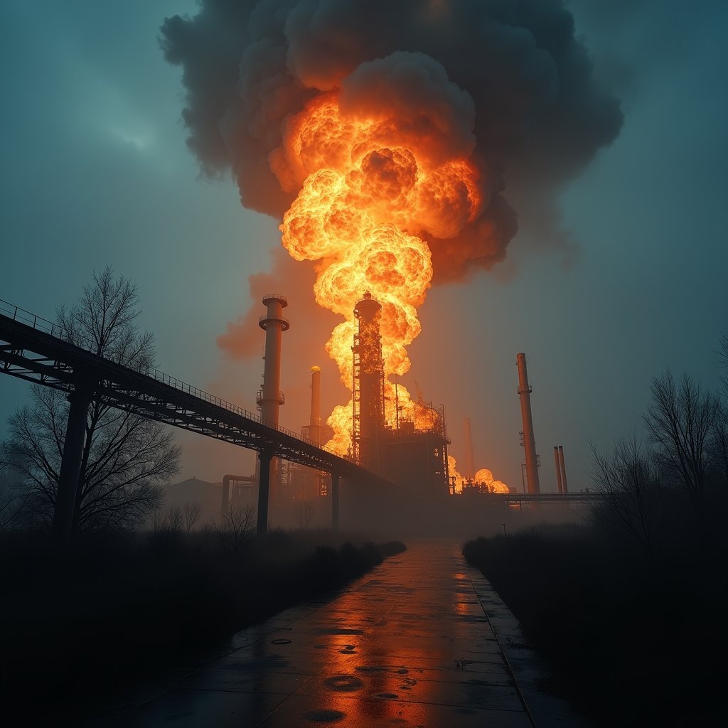 Hail Falls on Chemical Inferno - Fire & Explosions AI stock
