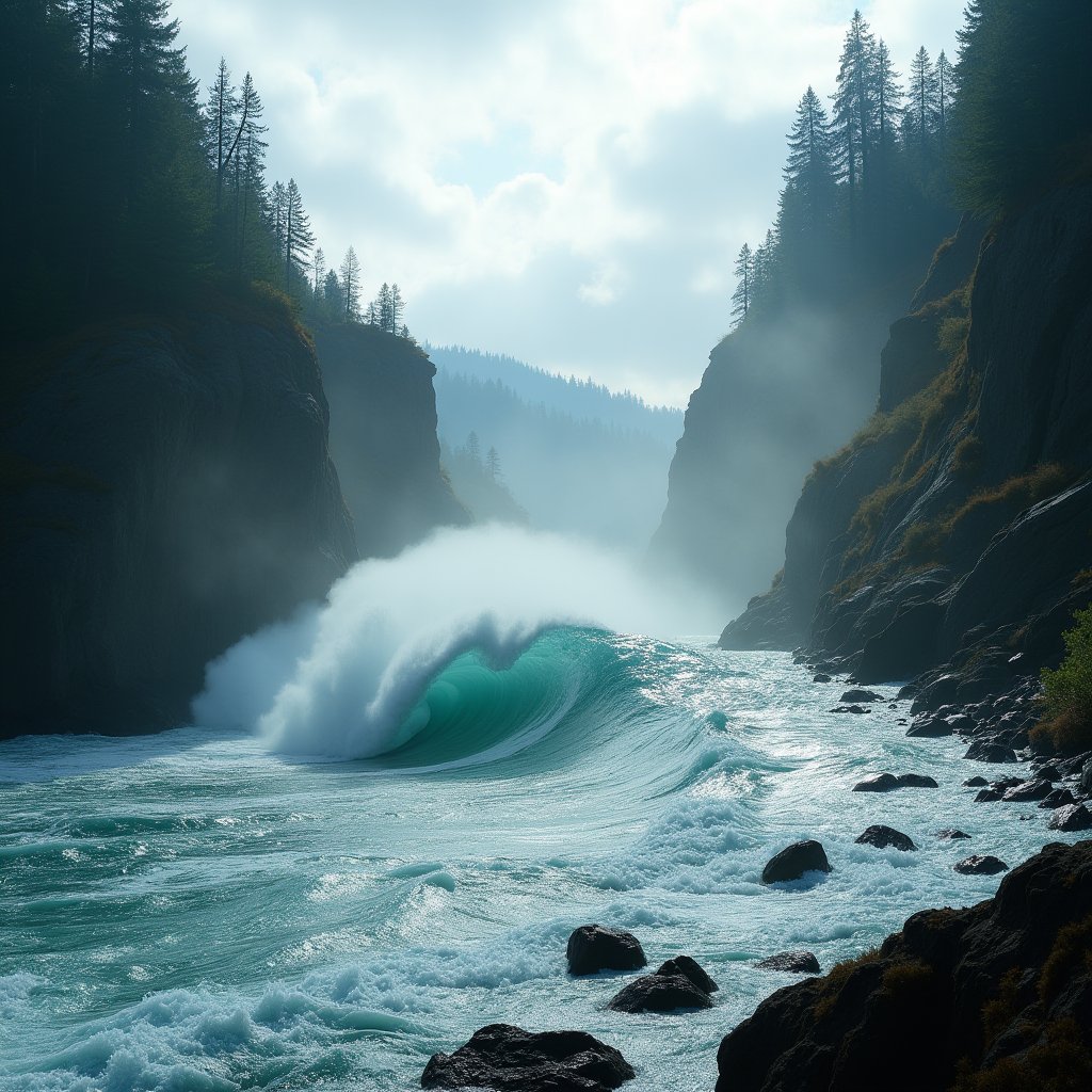 Rogue Wave Canyon Fury - Fire & Water AI stock