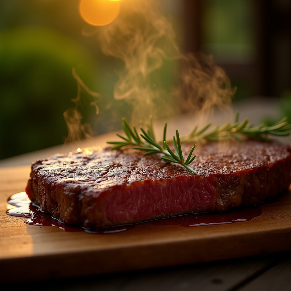Sizzling Wagyu Perfection - Food AI stock