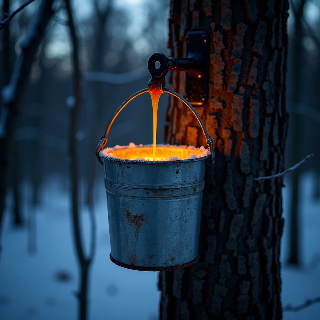 Amber Bucket in Frostlight - Food AI stock