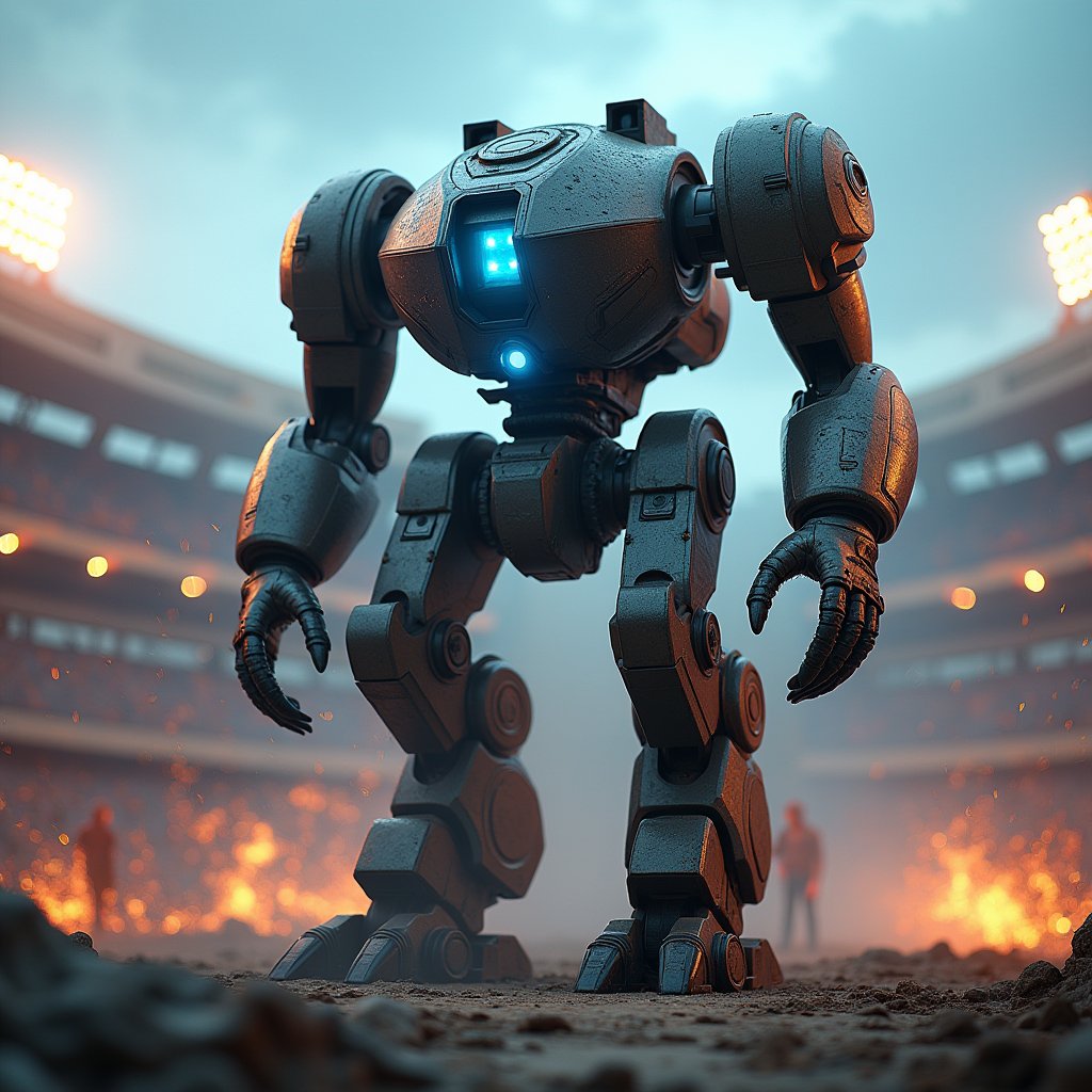Steel Titan's Stand - Games AI stock