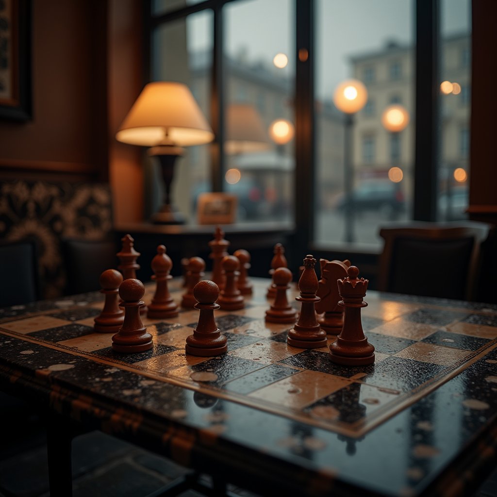 Rain Moves The Knight - Games AI stock
