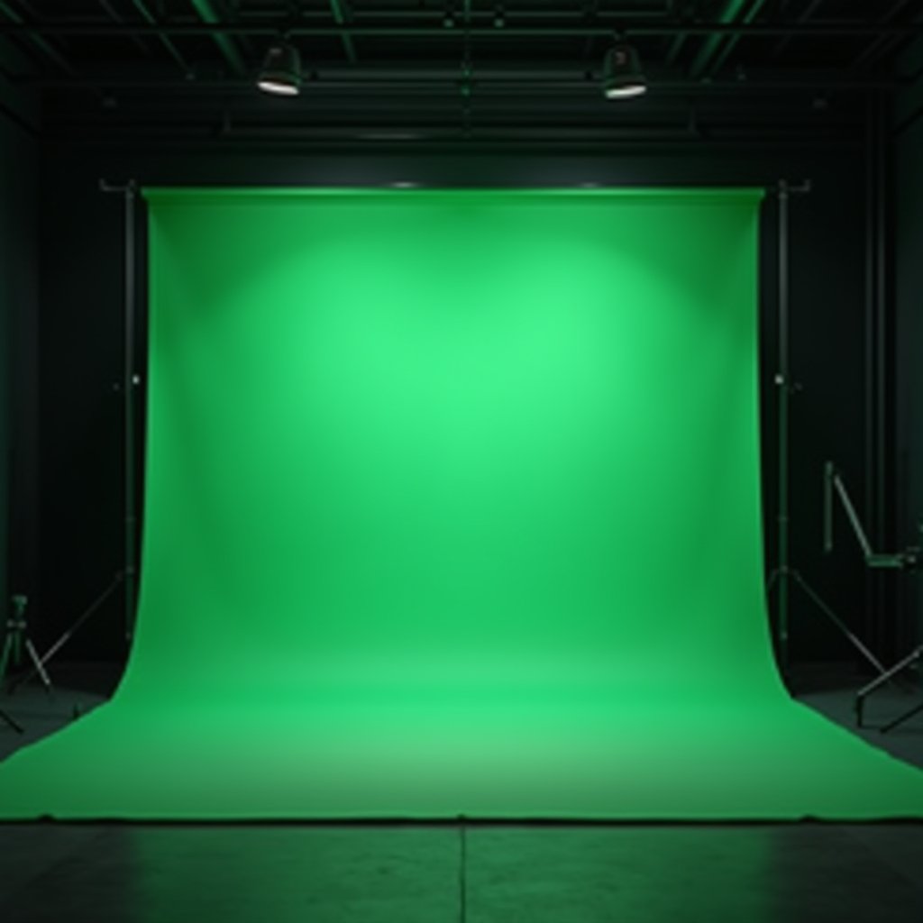 The Green Canvas - Green Screen AI stock