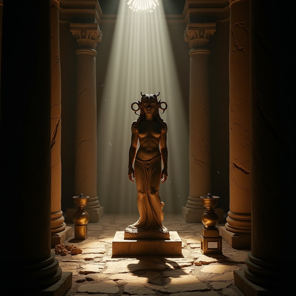 Medusa's Eternal Slumber - History AI stock