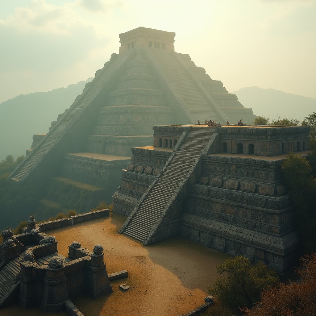 Echoes of the Feathered Serpent - History AI stock