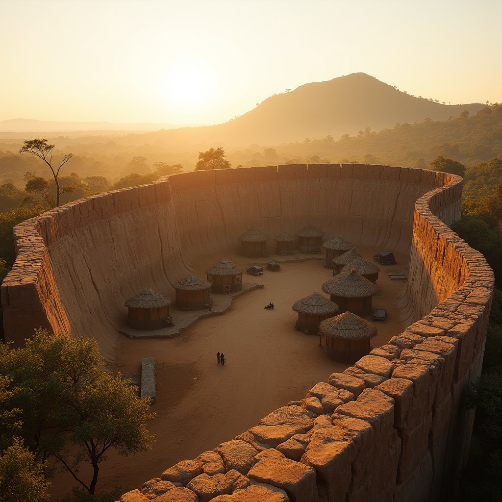 Echoes of Great Zimbabwe - History AI stock