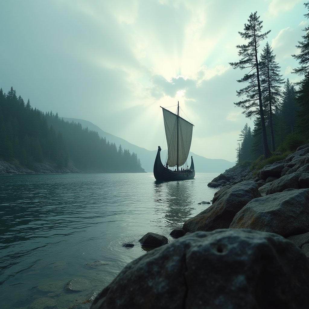 Sails of Vinland - History AI stock