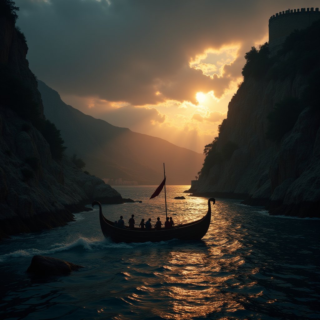 Odysseus Between Monsters - History AI stock