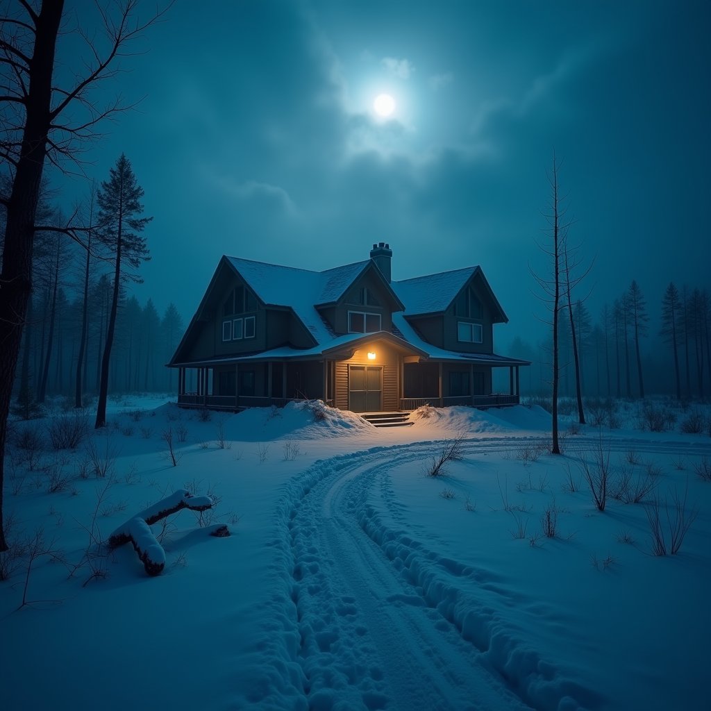Frozen Silence of the Damned - Horror AI stock